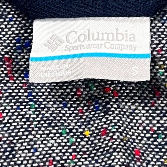 Columbia Sage Butte Long Sleeve Shirt Men's Small Button Down Gray Multicolor - Picture 2 of 13